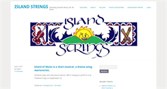Desktop Screenshot of islandstrings.com